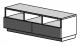 CB2 chill white media console