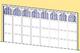 16' Overhead Panel Garage Door Colonial