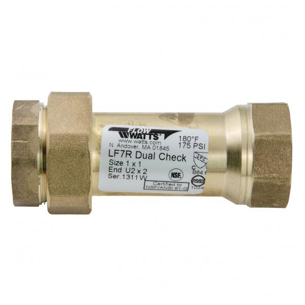 Lead-free* Dual Check Valves - LF7R Series