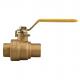 Lead Free* 2-Piece, Full Port, Brass Ball Valves - LFFBV-3C-SS
