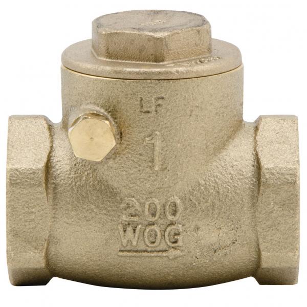 Lead Free* Brass Swing Check Valves - LFWCV