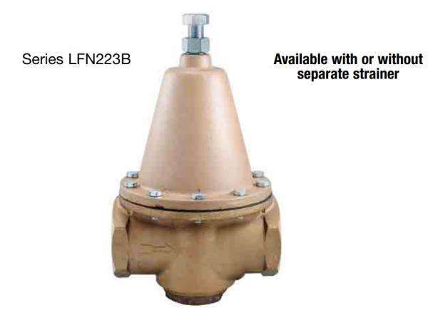 Lead Free* High Capacity Water Pressure Reducing Valves - LFN223B, LFN223BS