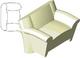 Arc Armchair- Lightweight Non-parametric