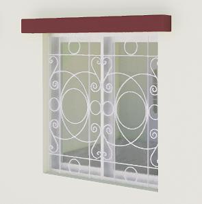 window guard bar