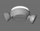 Emergency Light Ceiling Round