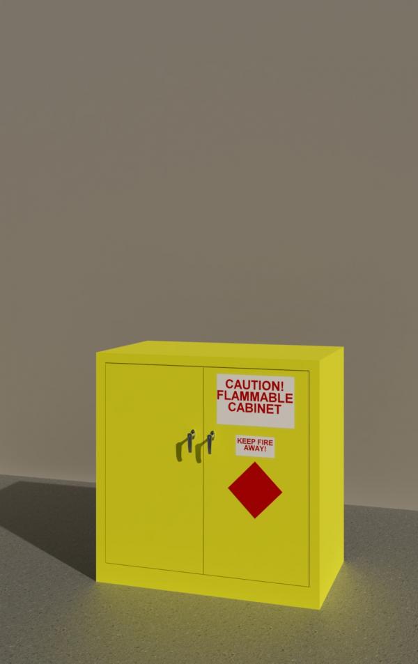 Flammable Cabinet  Double Door***EDIT***