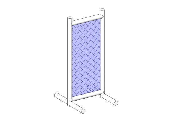 62"h DISPLAY TOWER W/ LEGS