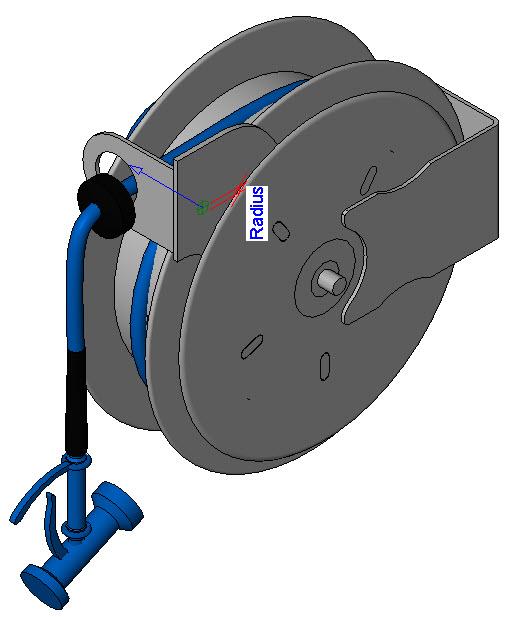 T&S Hose Reel
