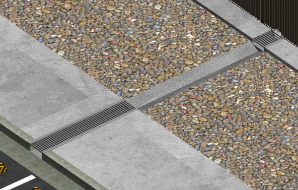 Parametric Drain Grill & Trench / Rejilla & cuneta parametrica