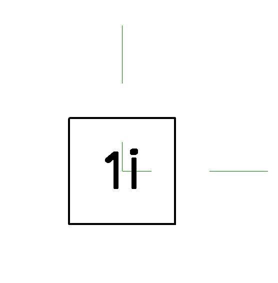 Square Wall Tag w/ Architxt Font