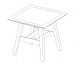 Outdoor Dining Table - Seaside Casual "MAD Dining Table"