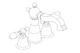 Delta Victorian Lavatory Faucet 4555