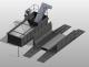 Installation of automatic washing of wheels of motor transport