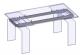 Living room cristal table