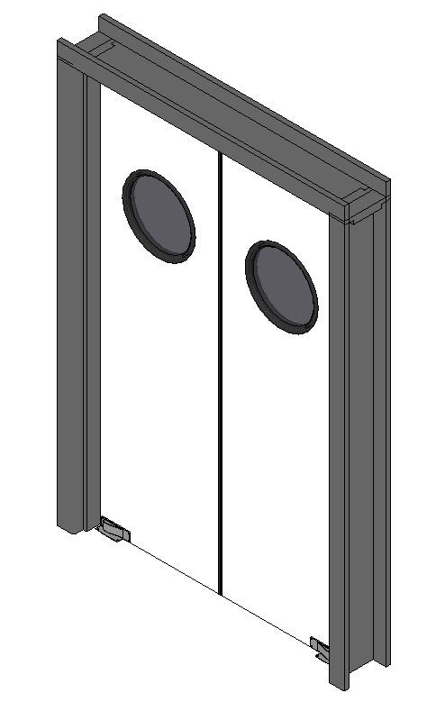 Door Swing (Industrial Restaurant) - Puerta Vaivén (Restaurant Industrial)