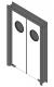 Door Swing (Industrial Restaurant) - Puerta Vaivén (Restaurant Industrial)