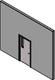 Single Flush Door with Handle