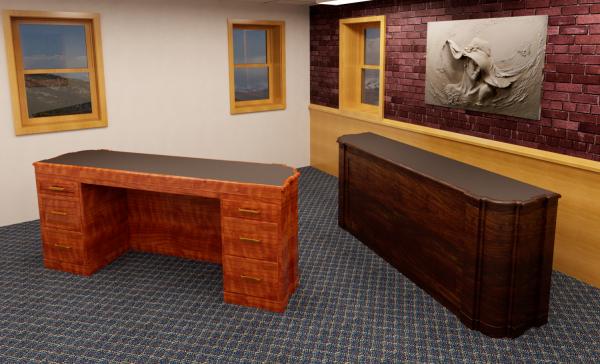 U.S. Senate Chambers: Vice Presidents Desk