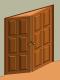 Double Door with Angle (TB_200524)
