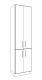 Utility Cabinet - 4 Door