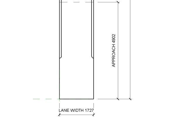 2d parametric bowling lane