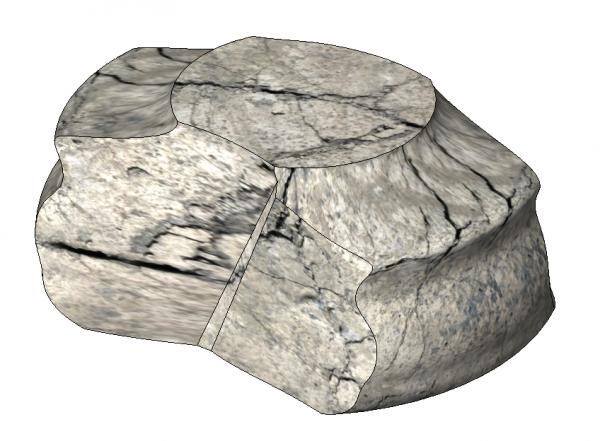 Basic Landscape Rock - Editable