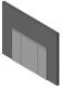 SLIDER DOUBLE BARN DOOR