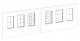 Parametric Fixed / Casement window with adjustable grids