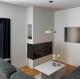Modern fireplace