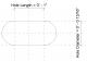 Slotted or Elongated Hole Detail Item