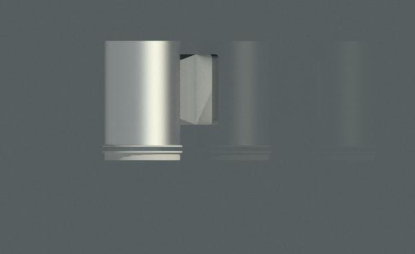 Wall Light 8"H x 4.25 Diameter with Light Source