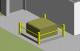 Transformer on pad w Bollards (parametric)