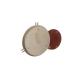 MIFAB® C1450-R - LINE CLEANOUT WITH ROUND, NICKEL BRONZE WALL ACCESS PANEL