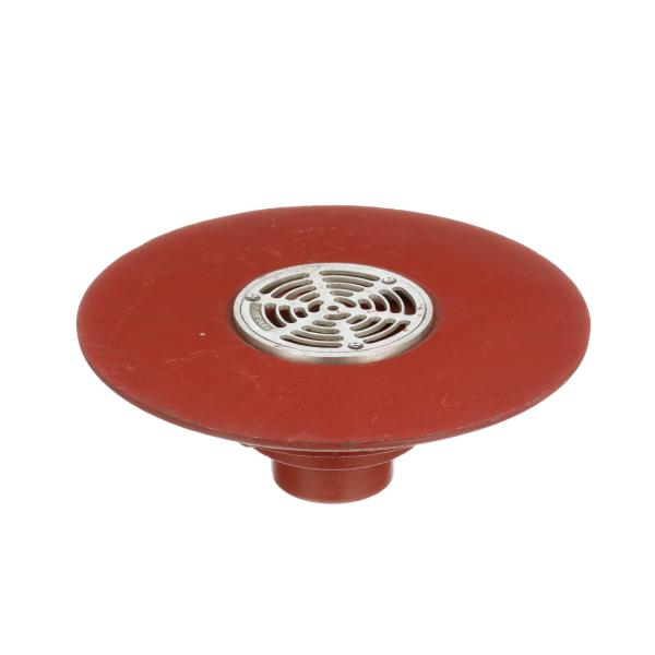 MIFAB® F1100-C-Z - FLOOR DRAIN WITH ELASTOMERIC FLANGE FOR MEMBRANE FLOOR AREAS