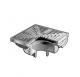MIFAB® F1440-Y-Q - FLOOR DRAIN WITH 12” ROUND NON ADJUSTABLE TRACTOR GRATE