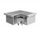 MIFAB® F1580 - 24” X 24” HEAVY DUTY DEEP SUMP DRAIN WITH BOTTOM OUTLET