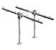 MIFAB® MC-42D - BACK TO BACK FIXTURE CARRIER WITH CONCEALED ARMS AND ROUND UPRIG