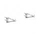 MIFAB® MC-56-LP - EXPOSED ARMS FOR WALL MOUNTED LAVATORY