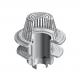 MIFAB® Series R1250 lacquered cast iron extra deep sump high flow roof drain wit
