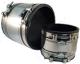 MIFAB® MI-HUB-ARC-CL - SHIELDED REPAIR COUPLINGS - CLAY TO CAST IRON, PLASTIC, L