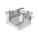 MIFAB® MI-G-L-SDH - LOW ROUGH IN HYDRO MECHANICAL GREASE INTERCEPTOR WITH DRAW O