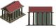 Doric Temple with 4x6 column grid