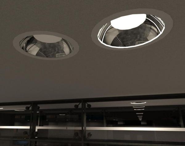 Generic round surface mounted or recessed light