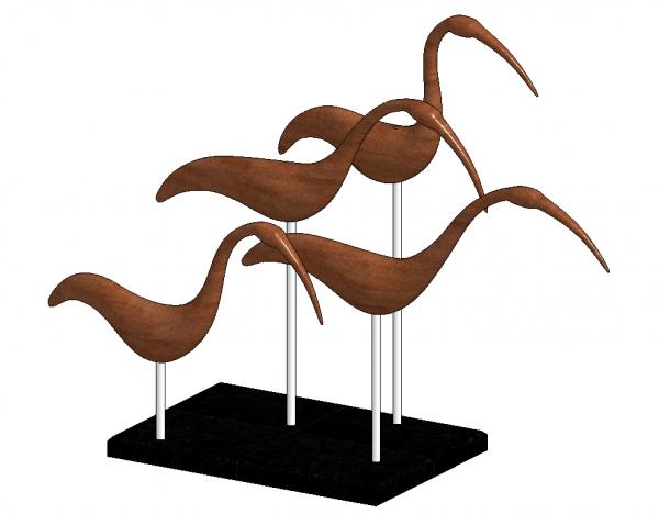 Swan Figurine