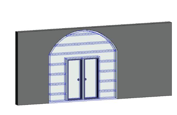 window with a door