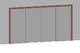 Sliding Door - Adjustable (4 panel)