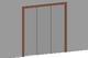 Sliding Door - Adjustable (3 panel)