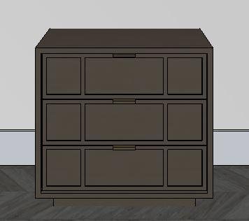Briarwood Three Drawer Chest