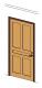 Door - Residential - Double Center Rail