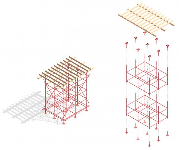 CUPLOCK SCAFFFOLDING SAMPLE